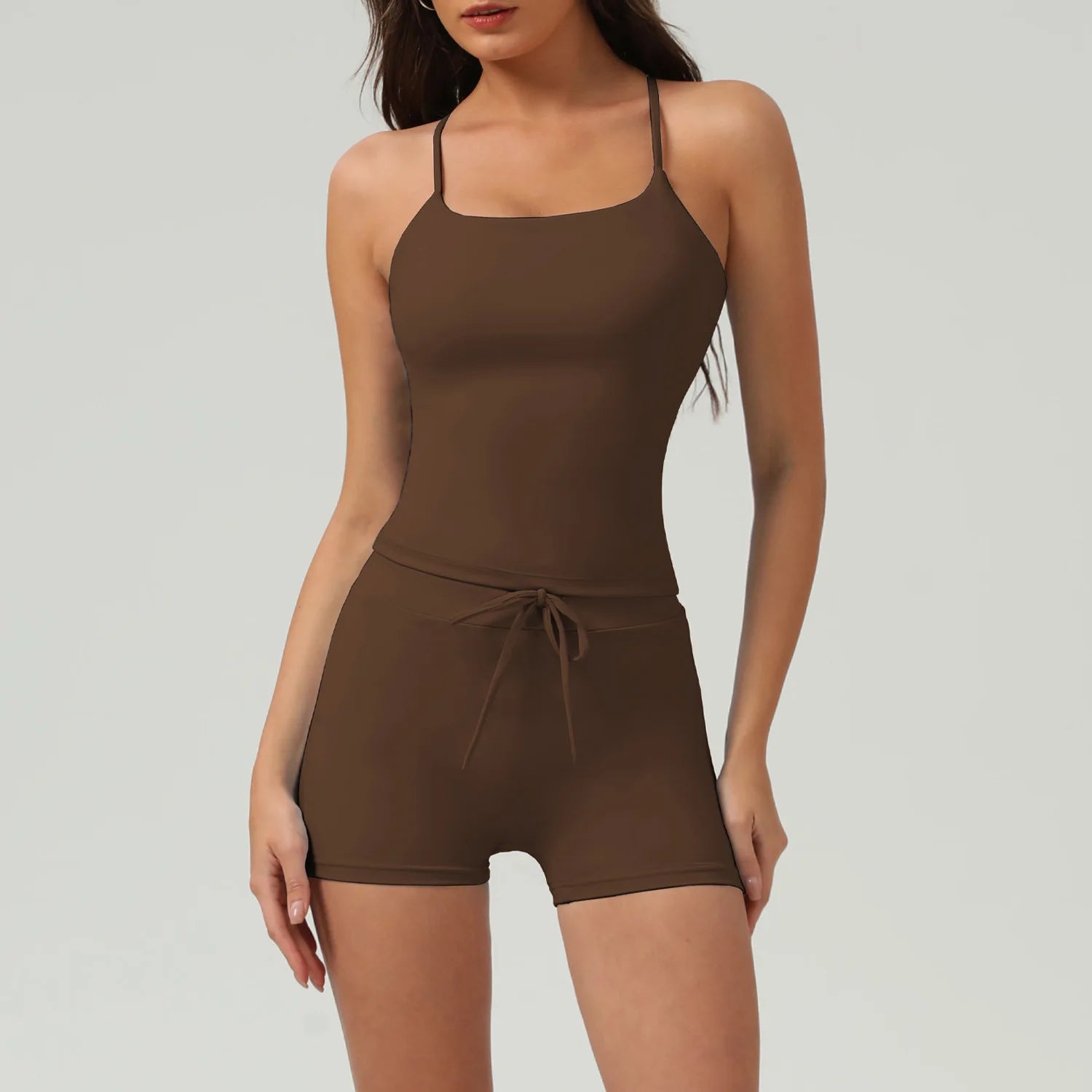 New Spring Women's Tracksuit Outdoor Outfit Matching Lounge Wear Two Piece Set Women Clothing Padded Nude Feel Elastic Yoga Sets