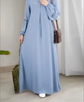 Dubai Turkish Arab Modest Dress for Women Elegant Muslim Abaya Robe with Digital Printing Diamond Embroidery Burqa Clothing