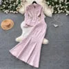 2026 Spring Casual 2 Piece Set for Women V-neck Top and High Waist Slim Suit  Clothing Wholesale