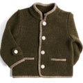 Children's clothing autumn winter British lamb wool children's coat baby windbreaker double-sided woolen single-breasted jacket